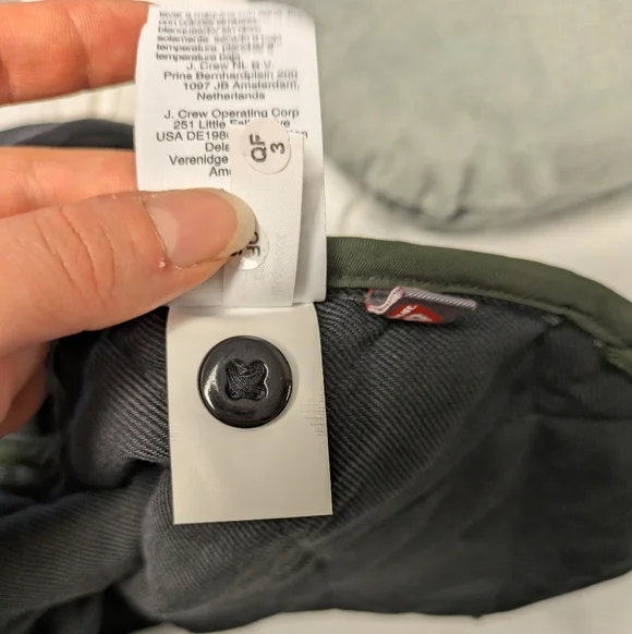 J.Crew Mens Sussex Quilted Vest Large Olive Green Zip Up PrimaLoft NWT - Picture 10 of 10